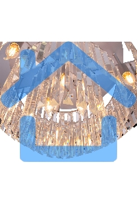 Люстра Hiper Grace H162-2 потолоч. 40Вт