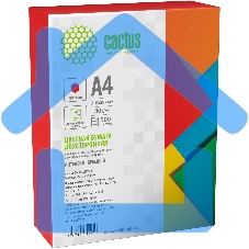 Бумага Cactus CS-CPR-A480500 A4/80г/м2/500л./красный интенсив