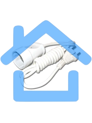 Удлинитель 1х3м без заземл. 6А IP44 УШ-6 ПВС 2х0.75 UNIVersal 5568946