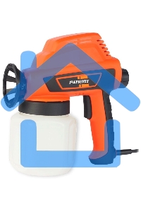 Краскопульт PATRIOT SG110гибкая насадка, 110 Вт., 60 DIN/сек, 300 мл/мин. Резервуар: 800 мл