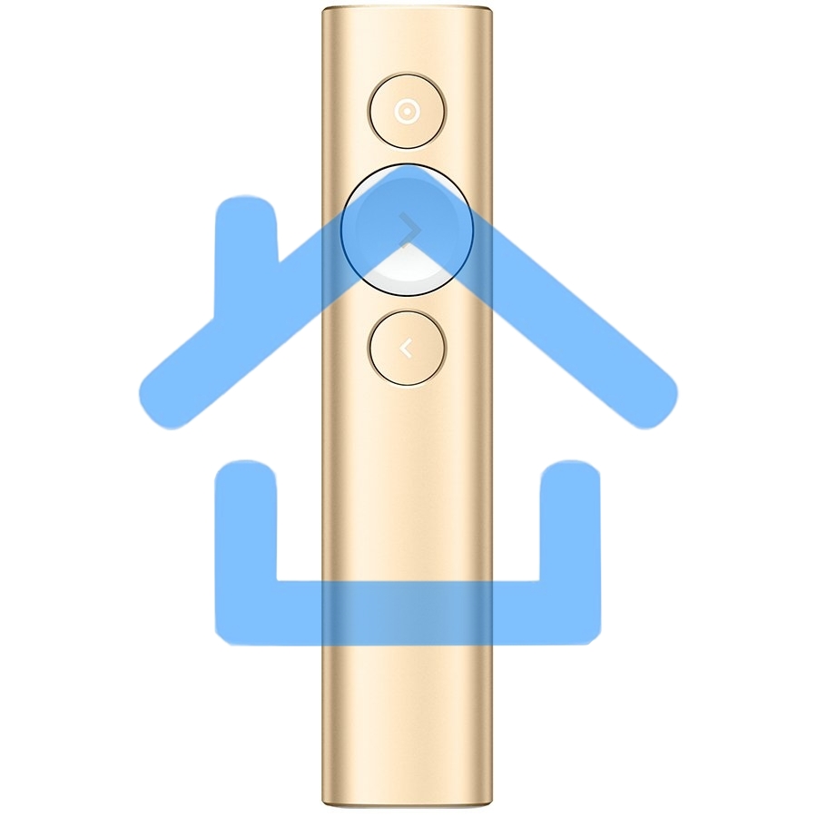 Презентер Logitech Spotlight золотистый, радиоканал, USB, кнопки - 3