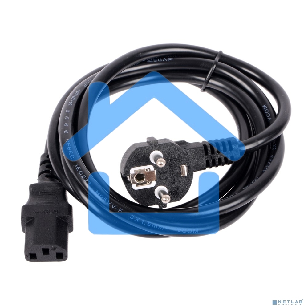 Кабель питания EU 1.8M CE021-CU1.5-1.8M VCOM