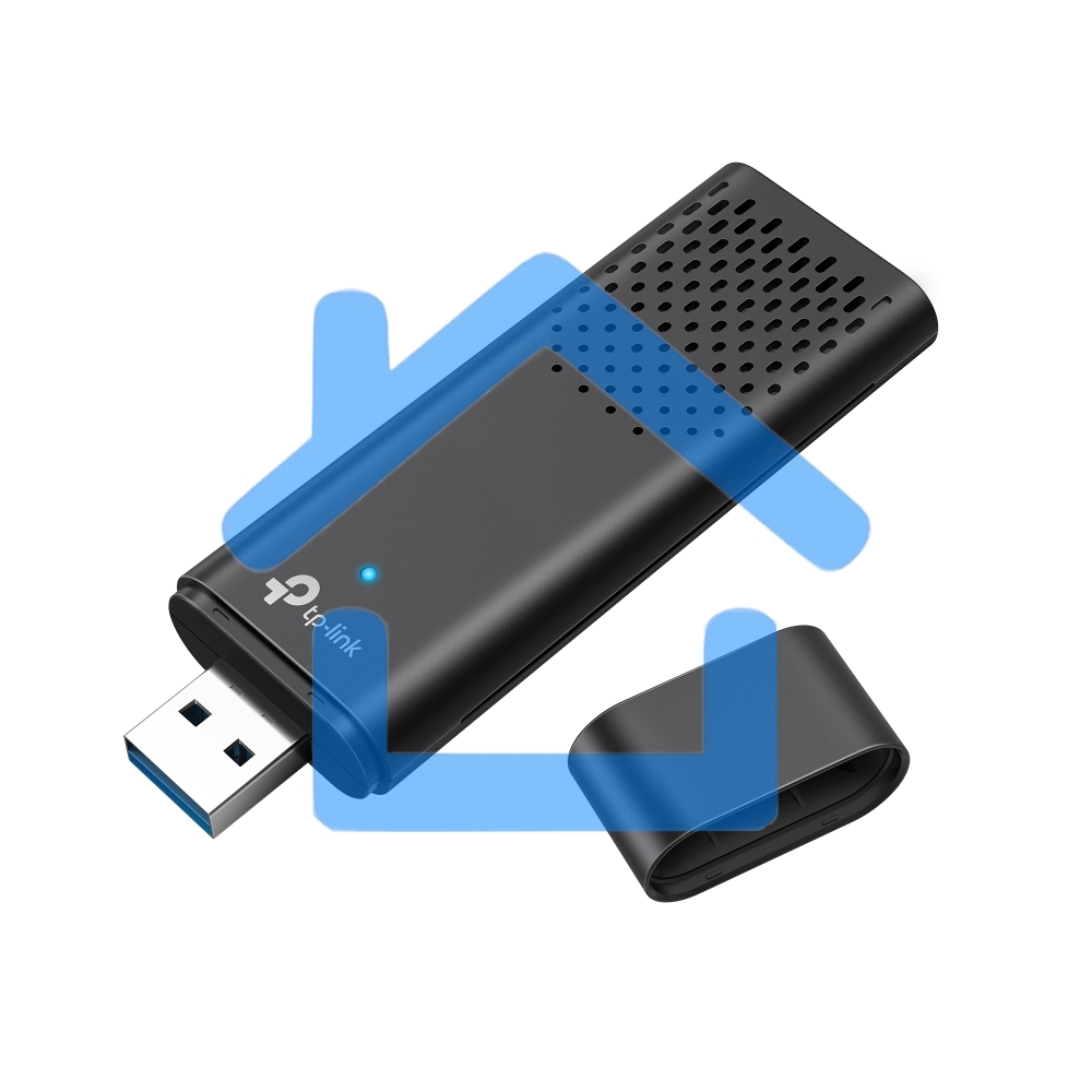 Двухдиапазонный USB-адаптер TP-Link Archer TX20U с поддержкой Wi-Fi AX1800