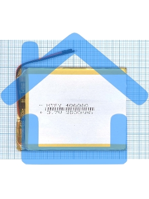 Аккумулятор Li-Pol (батарея) 4*60*80мм 2pin 3.7V/2500mAh