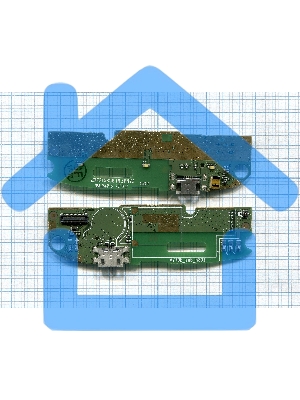 Плата разъема питания с микрофоном для Lenovo A750 A770