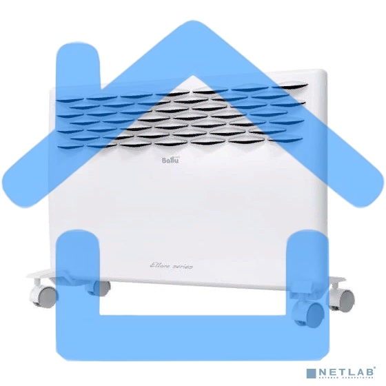 Конвектор Ballu Ettore BEC/ETMR-500 белый, 500 Вт, 8 м2, термостат