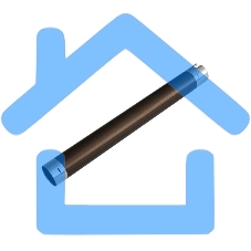 Тефлоновый вал CET CET3988 (2F925050, 2J025160) для Kyocera FS-3900DN/4000DN