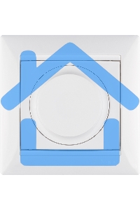 Рамка 1-м Valena белый  Leg 774451