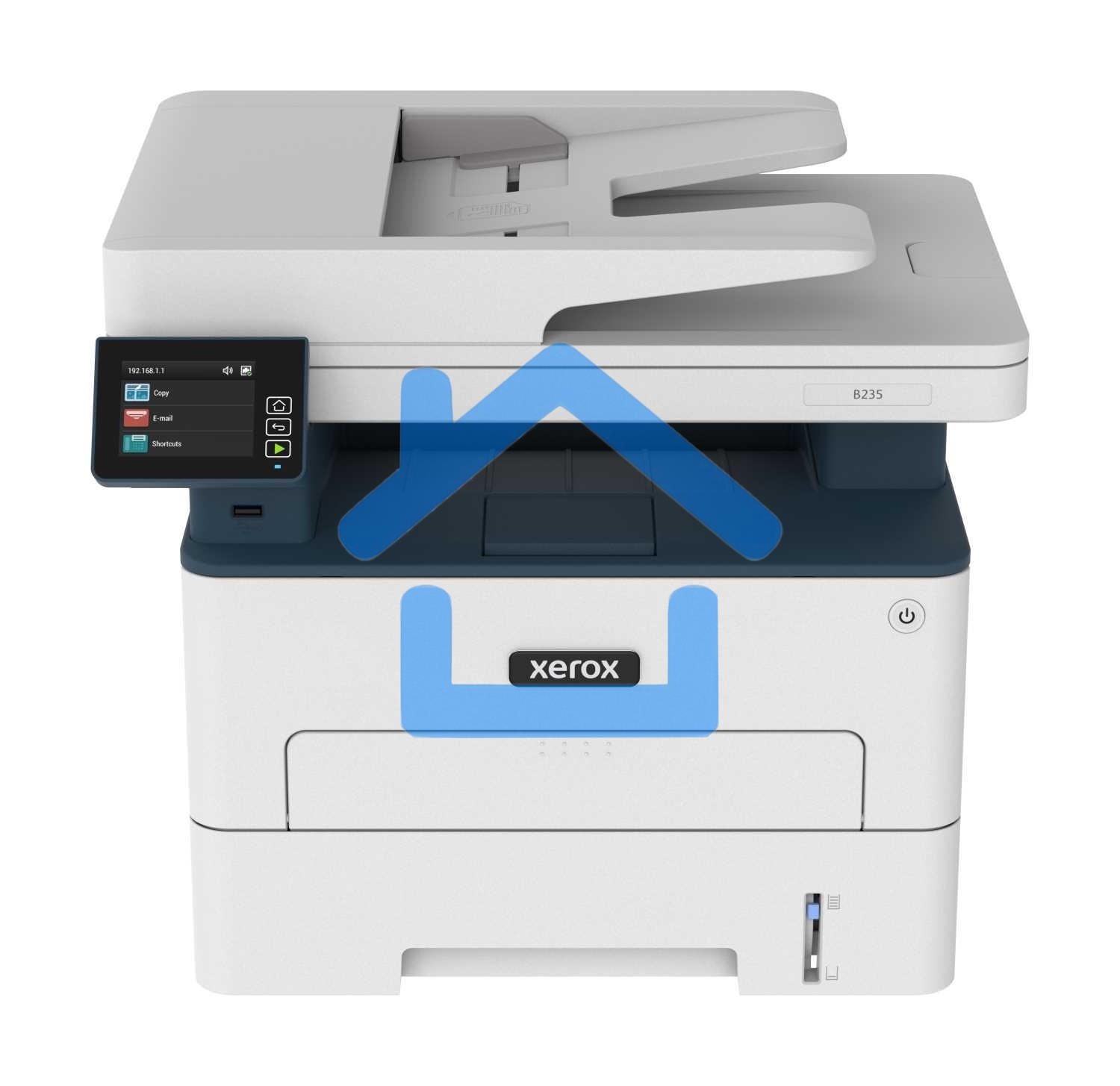 МФУ лазерное Xerox B235 (B235V_DNI), A4, ч/б, печ. до 34 стр/мин., скан. до 23 стр/мин., 600x600dpi, Wi-Fi, USB, Ethernet