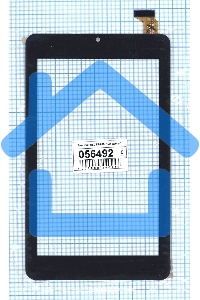 Сенсорное стекло (тачскрин) HSCTP-802-7-V0, черное