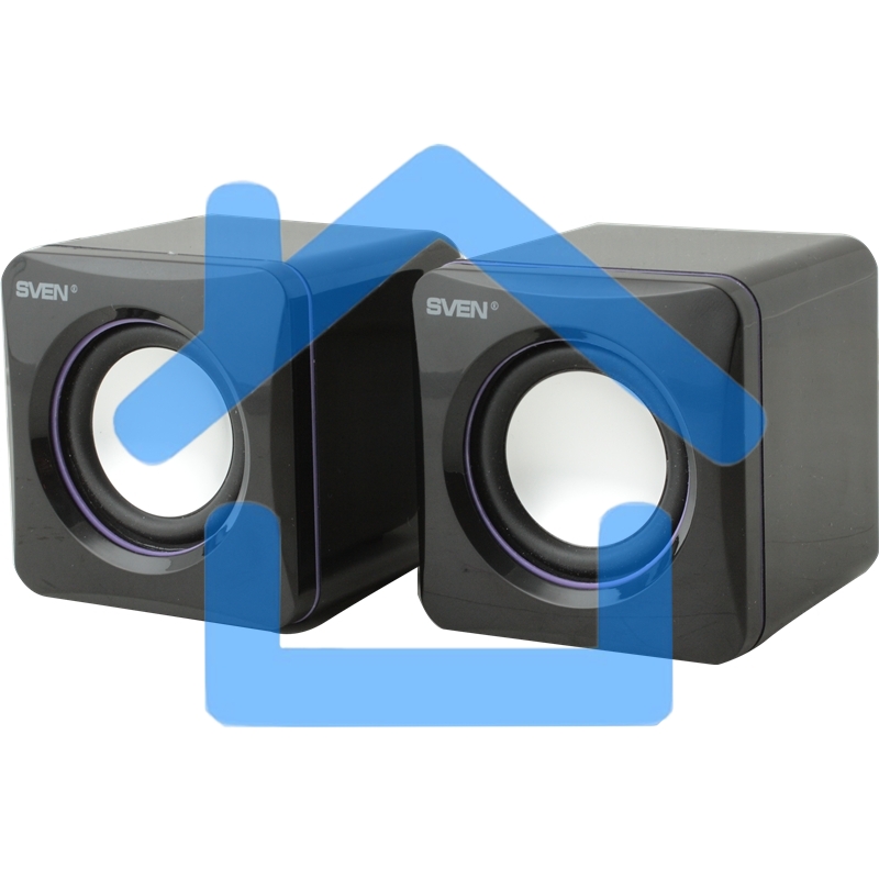 Акустическая система Sven 315 2.0 черный 5Вт