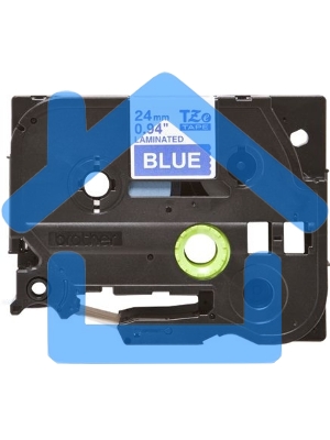 Картридж Brother TZE555 24 мм, 8 м, белый на синем, для BROTHER P-Touch