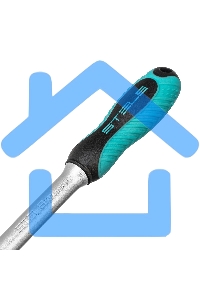 Ключ трещотка 1/4, 72 зуба, с быстрым сбросом. шарнирная СrV Stels