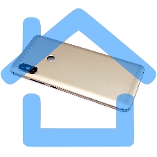 Задняя крышка для Meizu M5 Note золотая