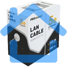 Кабель Proconnect (01-0027) Кабель UTP CAT5e 2 пары (305м) 0.51 мм