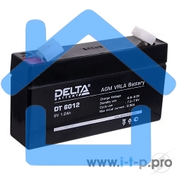 Батарея Delta DT 6012 (6V, 1.2Ah)