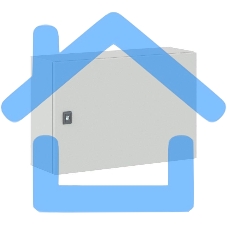 Шкаф ST с монтажной платой 400х600х200мм от IP65-до IP66 IK10 ДКС R5ST0462 Шкаф ST с монтажной платой 400х600х200мм от IP65-до IP66 IK10 ДКС R5ST0462