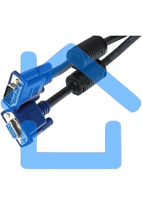 Кабель соединительный SVGA (15M/M) 3 м 2 фильтра TV-COM <QCG120H-3M>