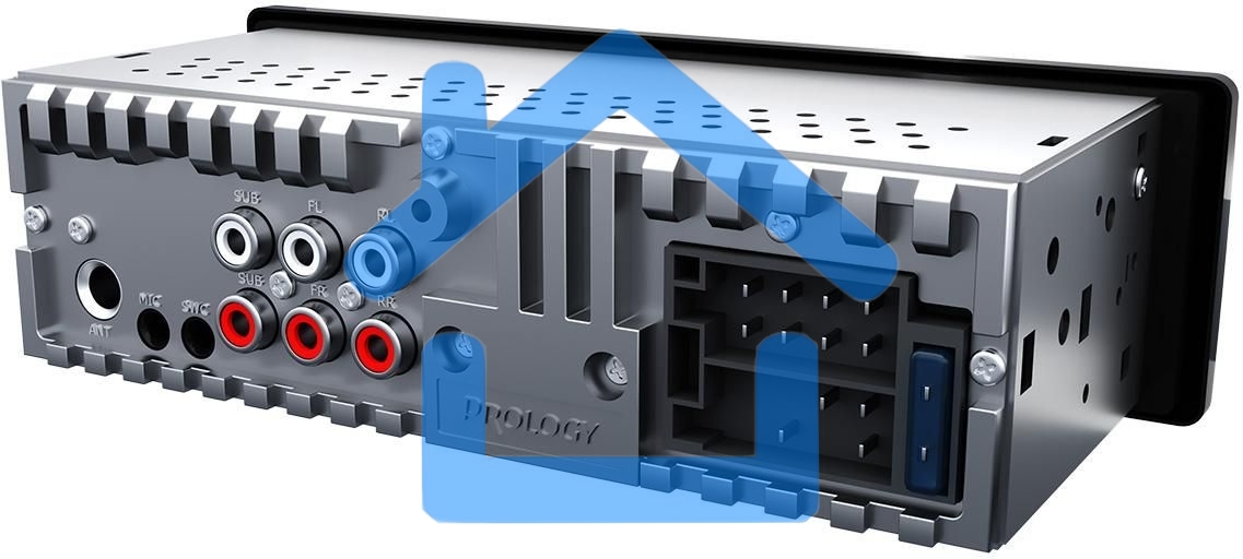 Автомагнитола Prology CMD-340 1DIN 4x55Вт