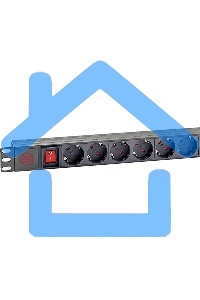 Блок распределения питания Sysmatrix PD 0802.000 гор.размещ. 8xSchuko базовые 16A C14
