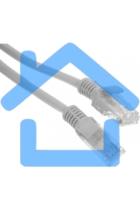 Патч-корд UTP Cablexpert кат.5e, 7.5м, литой, многожильный (серый)