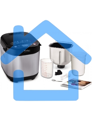 Хлебопечь Moulinex OW240E30 650Вт серебристый/черный