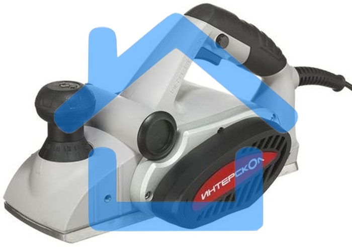 Рубанок ИНТЕРСКОЛ Р-102/1100ЭМ Рубанок 1100Вт,11000о/м,стр. до 2.5мм,шир стр. 102мм,3.8кг 70.1.1.00