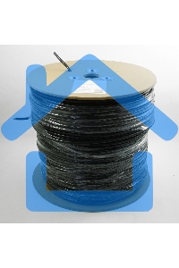 Кабель Cablexpert, UTP5e, 4 пары, 0.51 мм, медь, однож., 305 м, для внешней прокладки с тросом, Fluke Test, черный