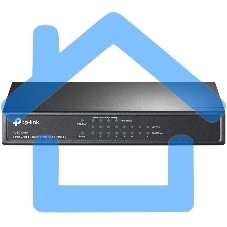 Коммутатор TP-Link SMB TL-SG1008P Коммутатор 8-port Gigabit Switch с 4 портами РоЕ