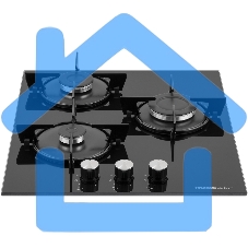 Газовая варочная панель HOMSair HGG431BK