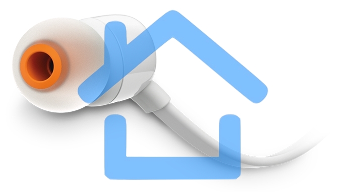 Наушники JBL Tune 110, 3.5 мм, внутриканальные, белый