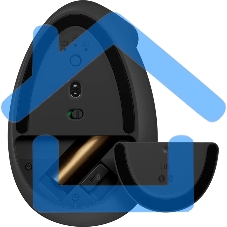 Мышь беспроводная Logitech Lift графитовый, 4000 dpi, радиоканал, Bluetooth, USB, кнопки - 6