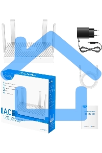 Роутер беспроводной Cudy WR1300E AC1200 10/100/1000 белый