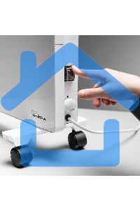 Конвектор MTX КМ-2000.2 белый, 2000 Вт, 25 м2, термостат