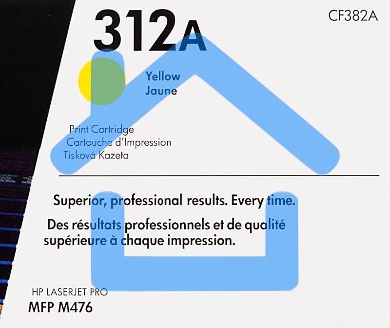 Тонер Картридж HP 312A CF382A желтый для HP CLJ Pro M476 (2400стр.)