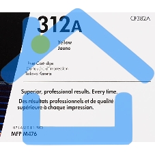 Тонер Картридж HP 312A CF382A желтый для HP CLJ Pro M476 (2400стр.)
