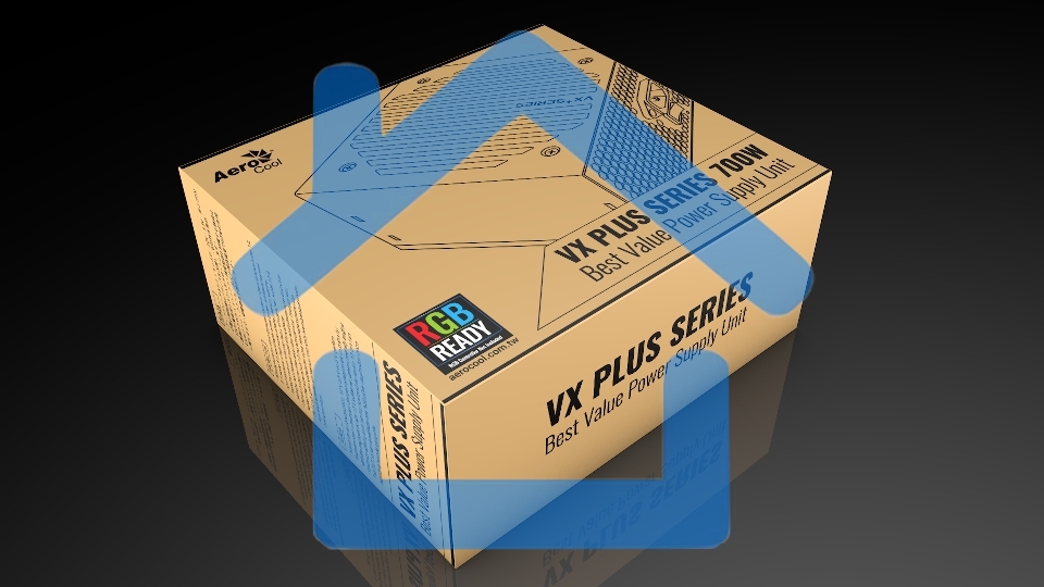 Блок питания Aerocool / Formula VX-700 PLUS RGb, 700Вт, 120мм, черный