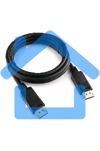 Кабель DisplayPort Gembird/Cablexpert CC-DP2-6, v1.2, 1.8м, 20M/20M, черный, экран, пакет
