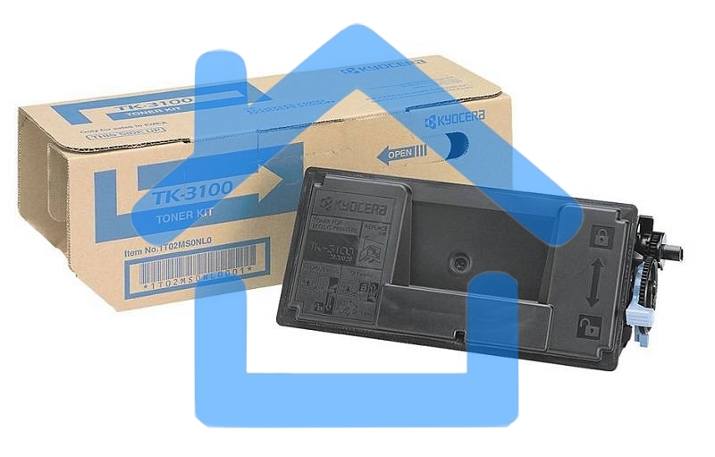 Картридж лазерный Kyocera TK-3100 (1T02MS0NL0) черный для FS-2100D/2100DN/M3040dn/M3540dn 12500 стр.