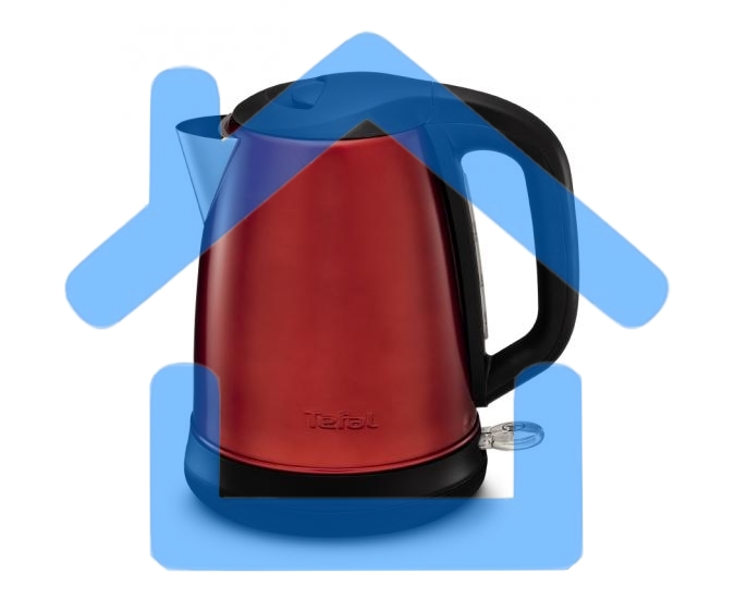 Чайник Tefal KI270530 1.7л. 2400Вт красный (корпус: металл)
