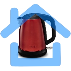 Чайник электрический Tefal KI270530 1.7л. 2400Вт красный (корпус: металл)