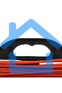 Удлинитель-шнур на рамке PROconnect ПВС 2х0.75, 30 м, б/з, 6 А, 1300 Вт, IP20, оранжевый (Сделано в России)