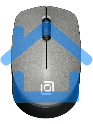 Мышь беспроводная Oklick 486MW серый/черный, 1000 dpi, радиоканал, USB, кнопки - 3