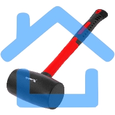 Киянка резиновая Matrix, 910 г, черная резина, фибергласовая рукоятка