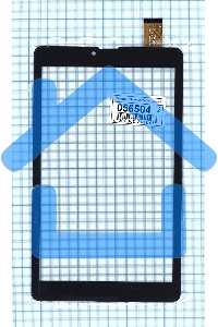 Сенсорное стекло (тачскрин) HSCTP-852B-8-V0. черное