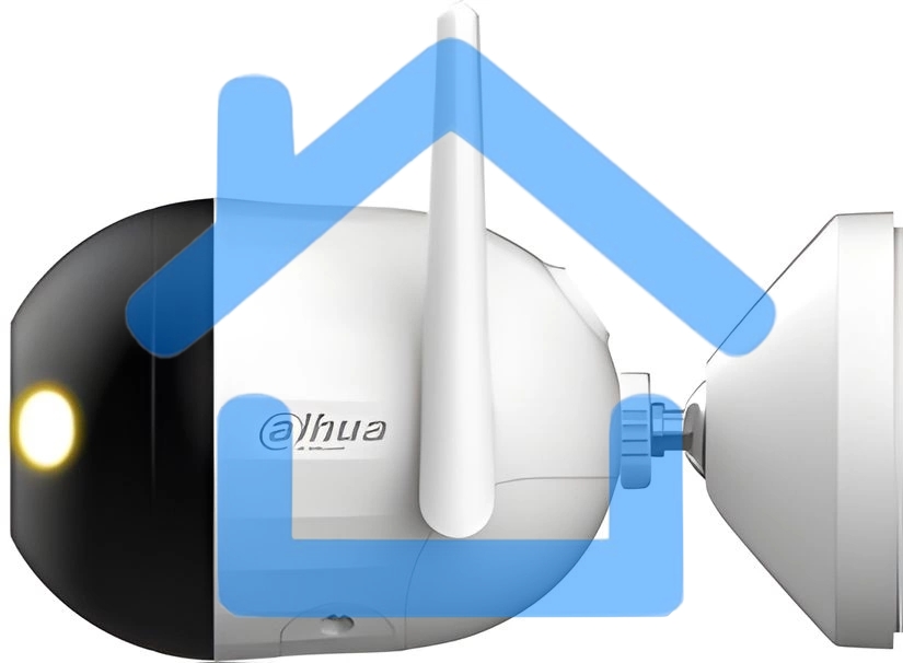 Уличная цилиндрическая IP-видеокамера с LED-подсветкой до 30м и Wi-Fi DAHUA 2Мп; 1/3” CMOS; объектив 2.8мм; чувствительность 0.005лк@F1.6; сжатие: H.265+, H.265, H.264+, H.264, MJPEG; 2 потока до 2М