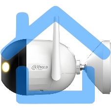 Уличная цилиндрическая IP-видеокамера с LED-подсветкой до 30м и Wi-Fi DAHUA 2Мп; 1/3” CMOS; объектив 2.8мм; чувствительность 0.005лк@F1.6; сжатие: H.265+, H.265, H.264+, H.264, MJPEG; 2 потока до 2М