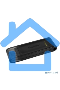 Флешка USB Kingston 256 Gb DataTraveler 70 DT70/256 Gb USB Type-C 3.2 черный