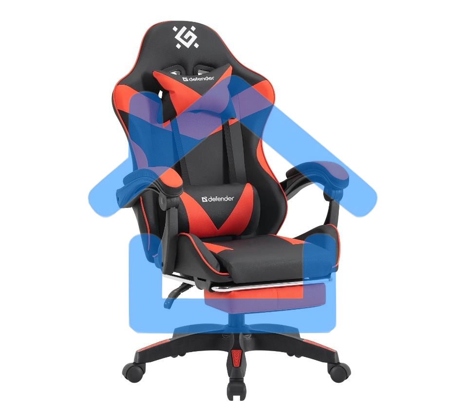 Кресло игровое Defender TORNADO BLACK/RED PU