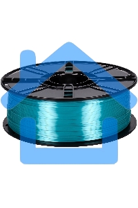 Пластик для принтера 3D Cactus CS-3D-PLA-1KG-S-CYAN PLA SILK d1.75мм 1кг L326м 1цв.